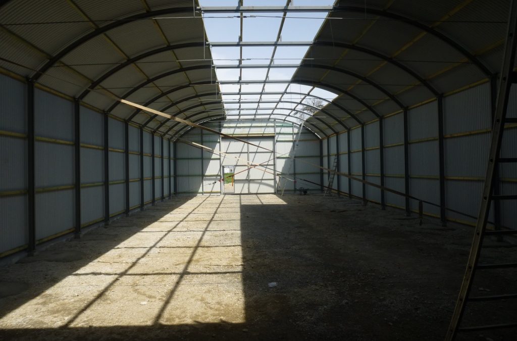 Démontage/Remontage du hangar de Saint-Martin