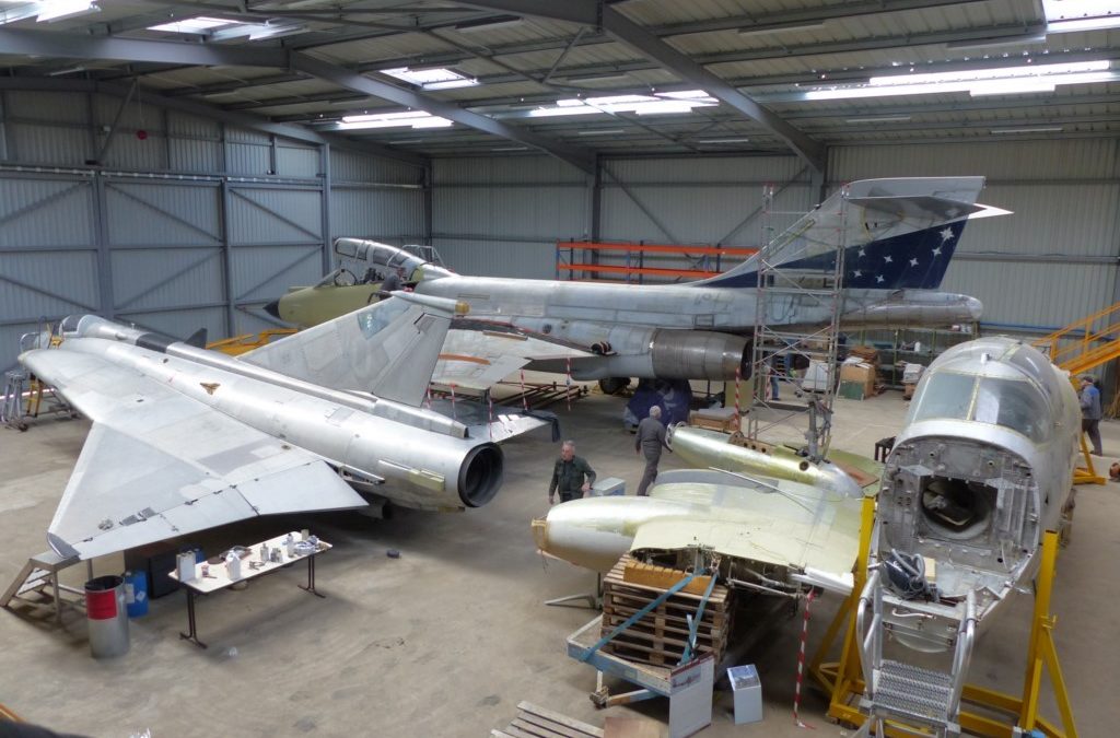 Le hangar de restauration est opérationnel