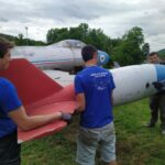 Dépose saumon MD-450 Ouragan au Château de Savigny-lès-Beaune