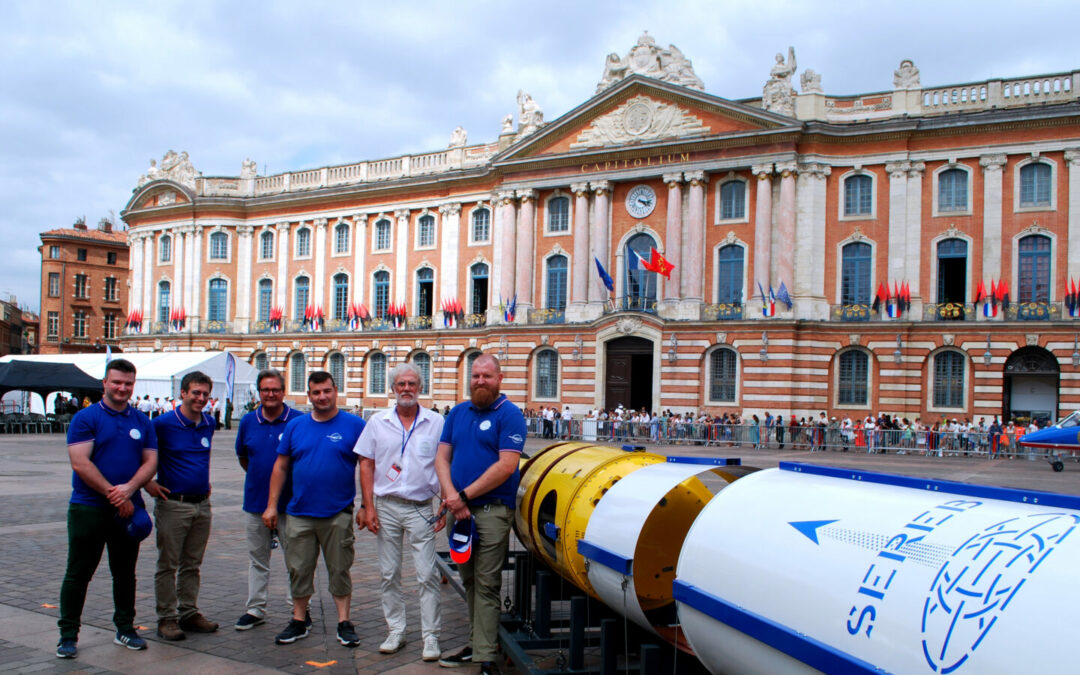 Les Ailes Anciennes honorées pour leur chef-d&rsquo;œuvre, la fusée Topaze
