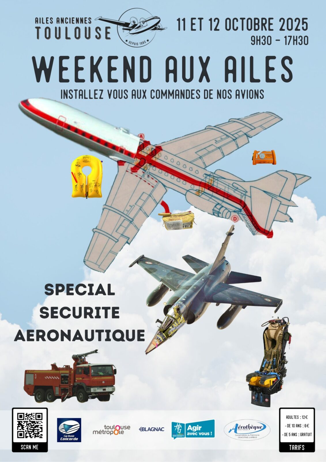 Affiche Weekend au ailes - octobre 2025